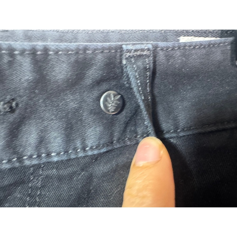 rag & bone Standard Issue Black Slim Fit Chino Pants Women Size 31 Made in USA - Picture 13 of 13